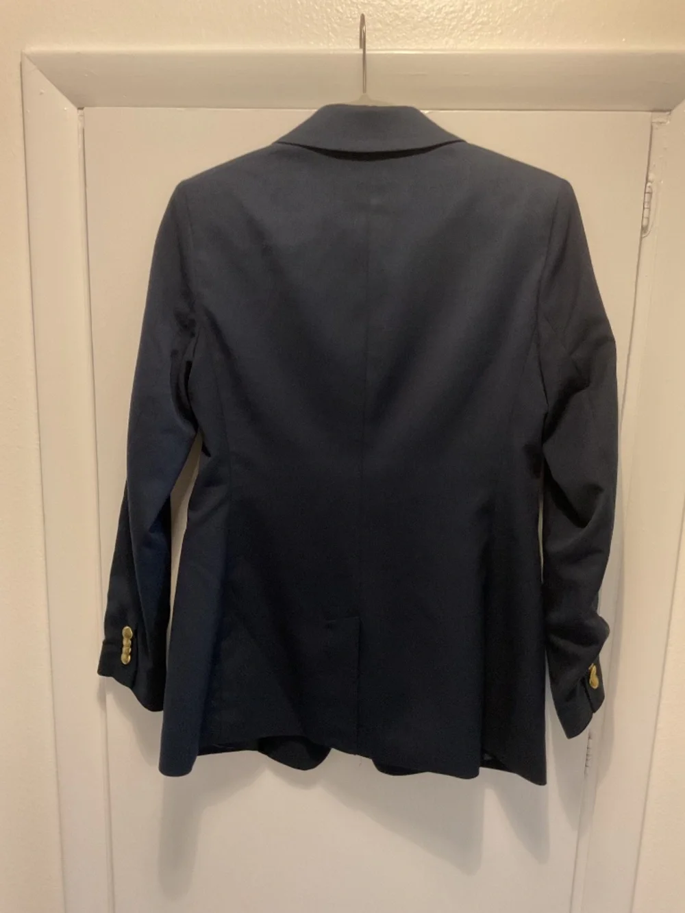 Banana Republic Fitted Blazer, Size 6, Navy Color